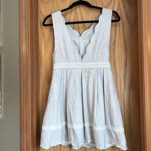 Beautiful classy beige dress